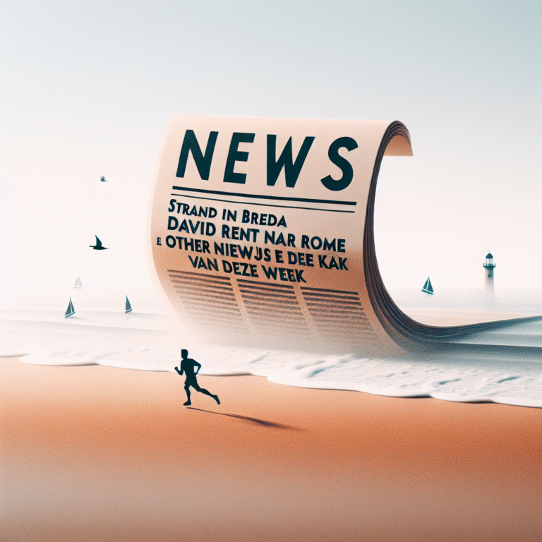 Strand in Breda geopend, David rent naar Rome en andere nieuwtjes van deze week. Strand in Breda geopend, David rent naar Rome en andere nieuwtjes van deze week.
