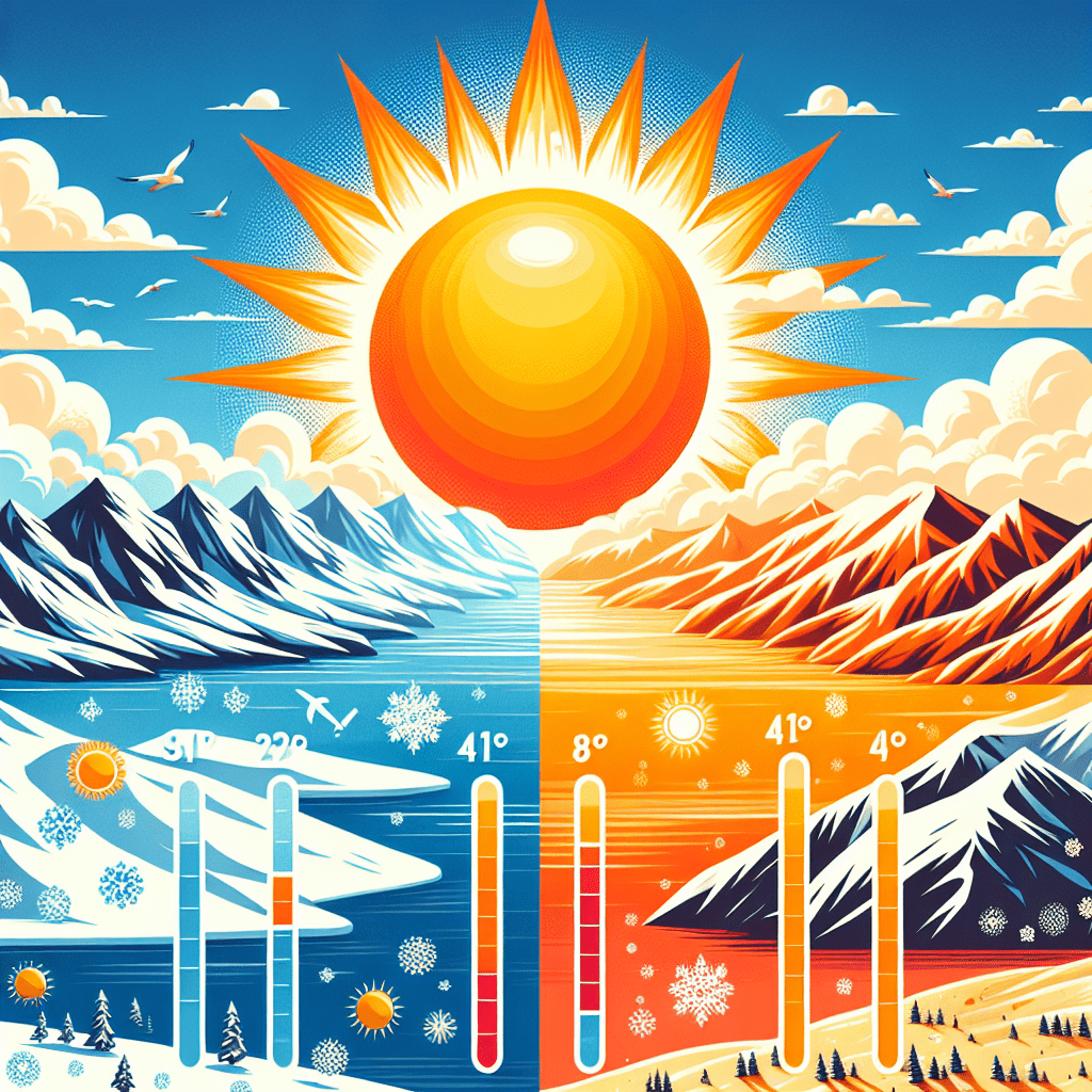 Weekend Zon Weekendweer: overvloed aan zon met aanzienlijke temperatuurverschillen ...