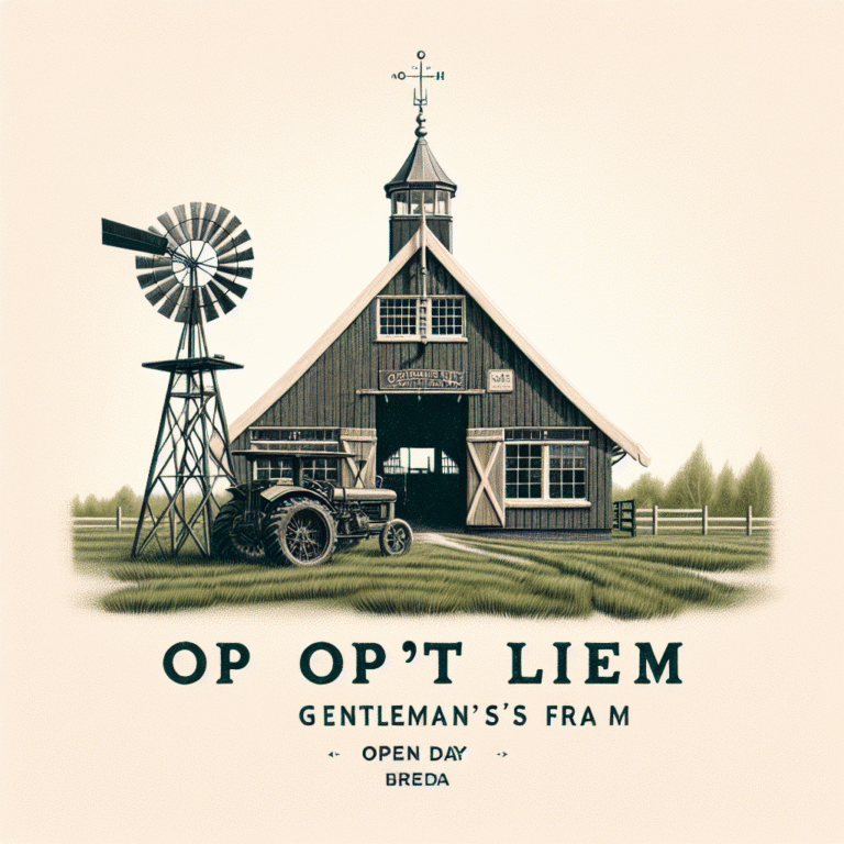 Open Dag van de Herenboerderij Op ’t Lies in Breda op 10 mei