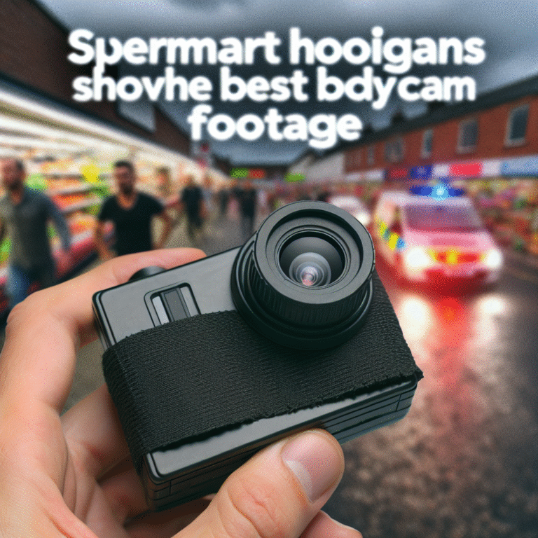 Straks op tv: Supermarkthooligans tonen de beste bodycambeelden | Extra